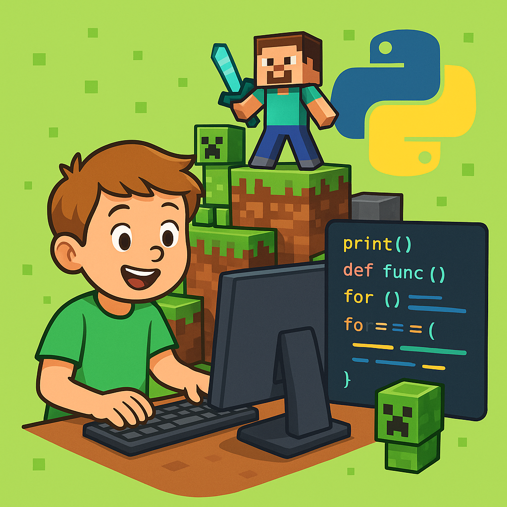 Podstawy programowania z Minecraft, wstęp do Pythona
